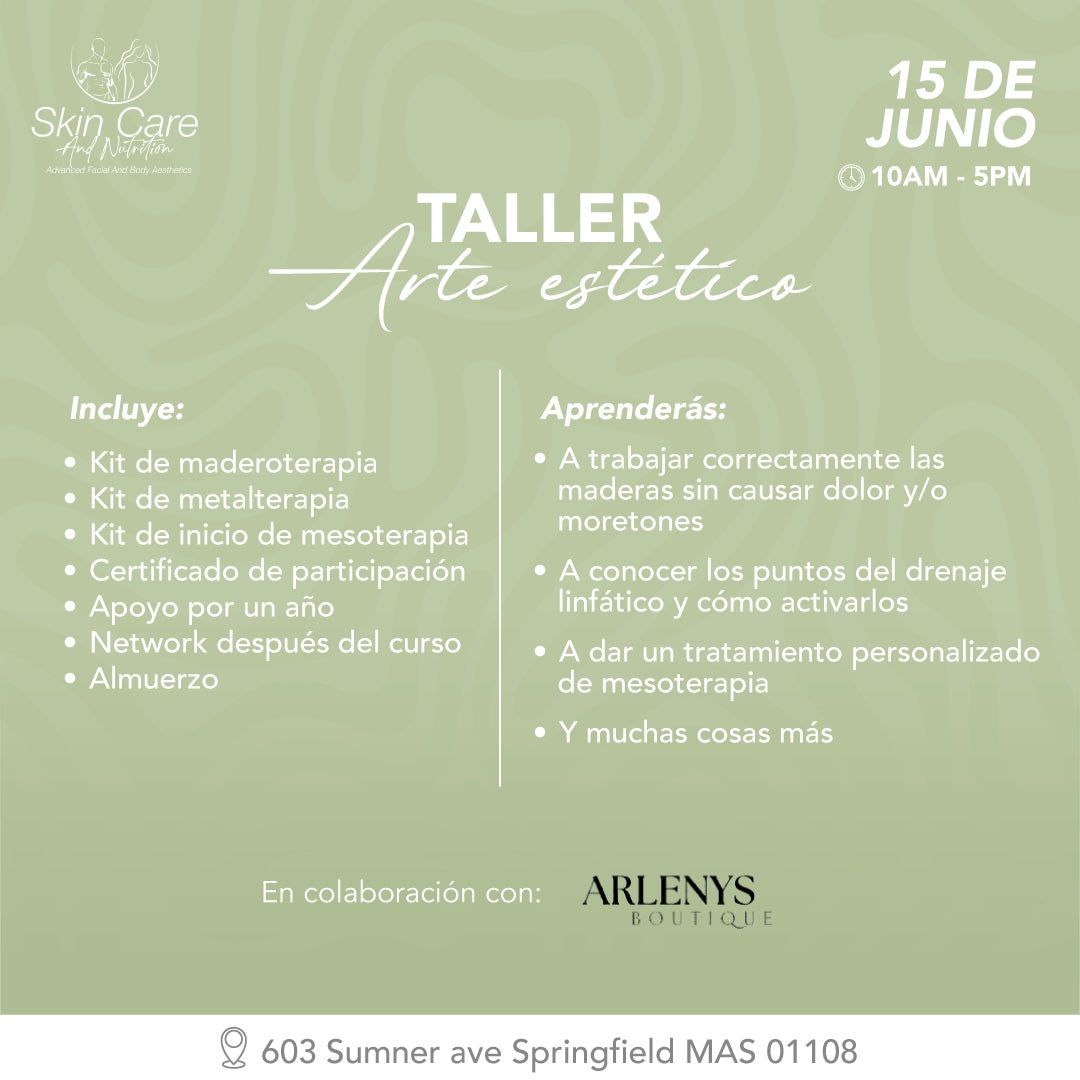 Taller Arte Estetico (15 DE JUNIO)